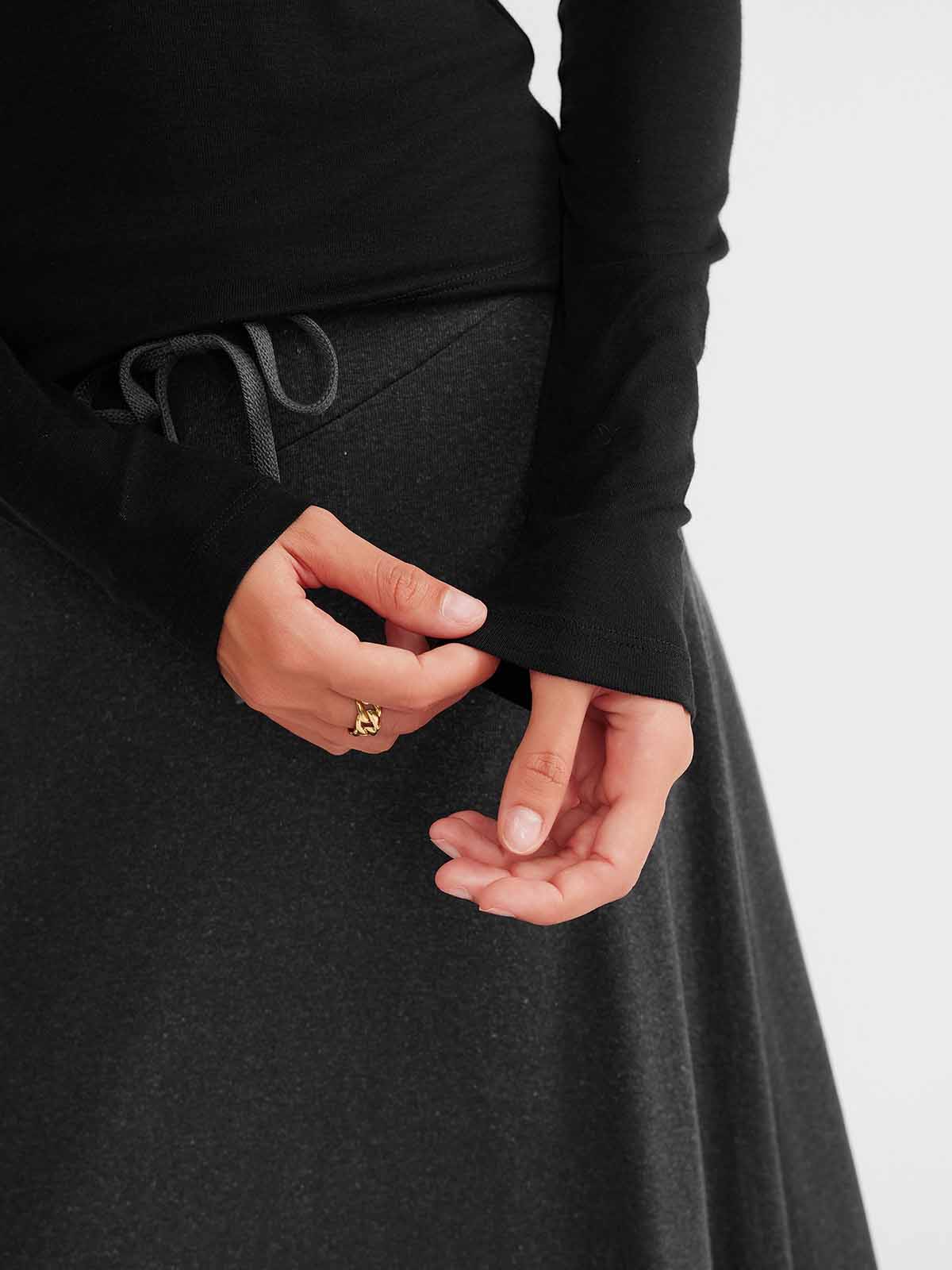 ASOBIO Tencel Wool Polo Shirt