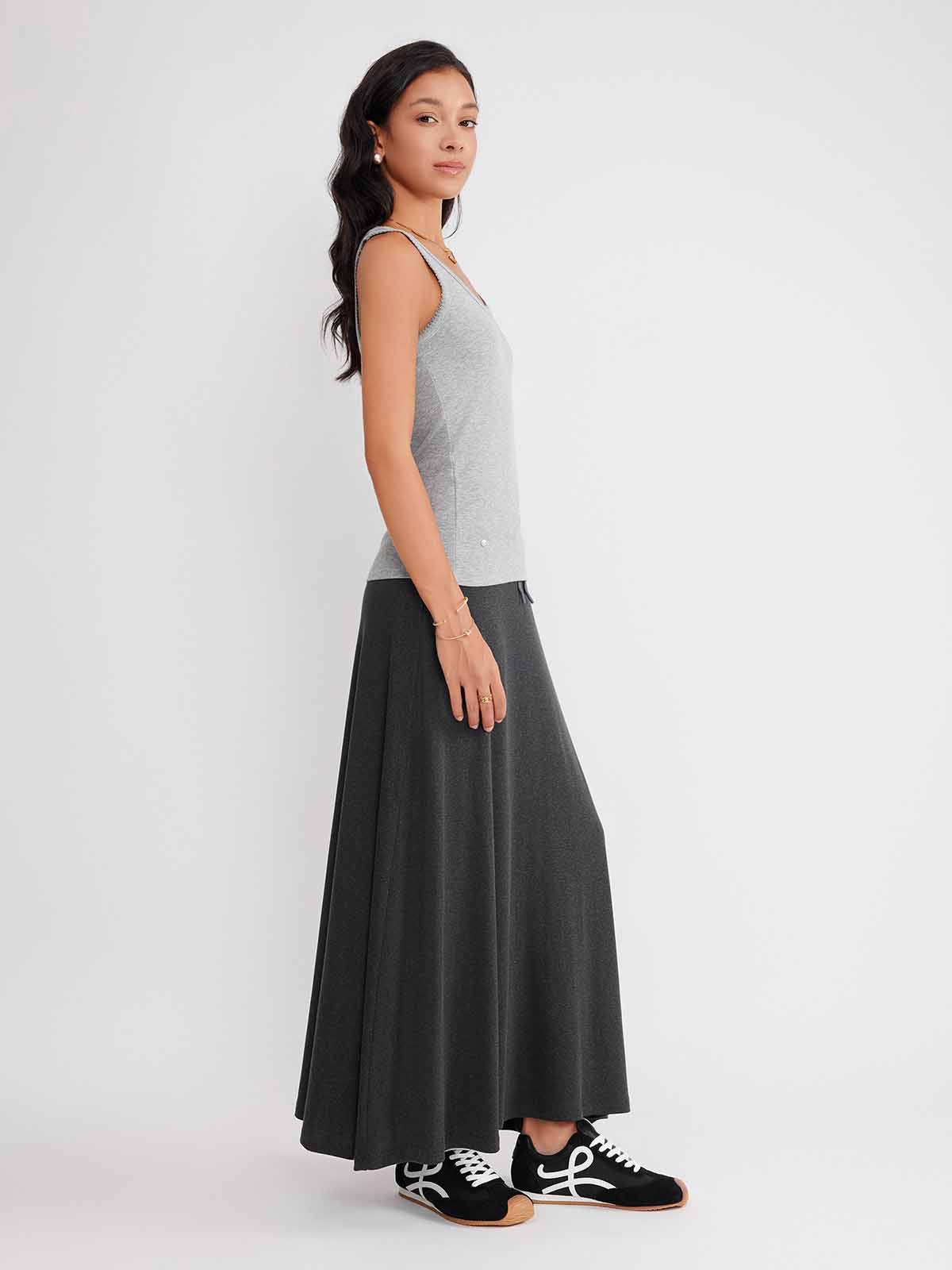 ASOBIO Wool Blend Tank Top