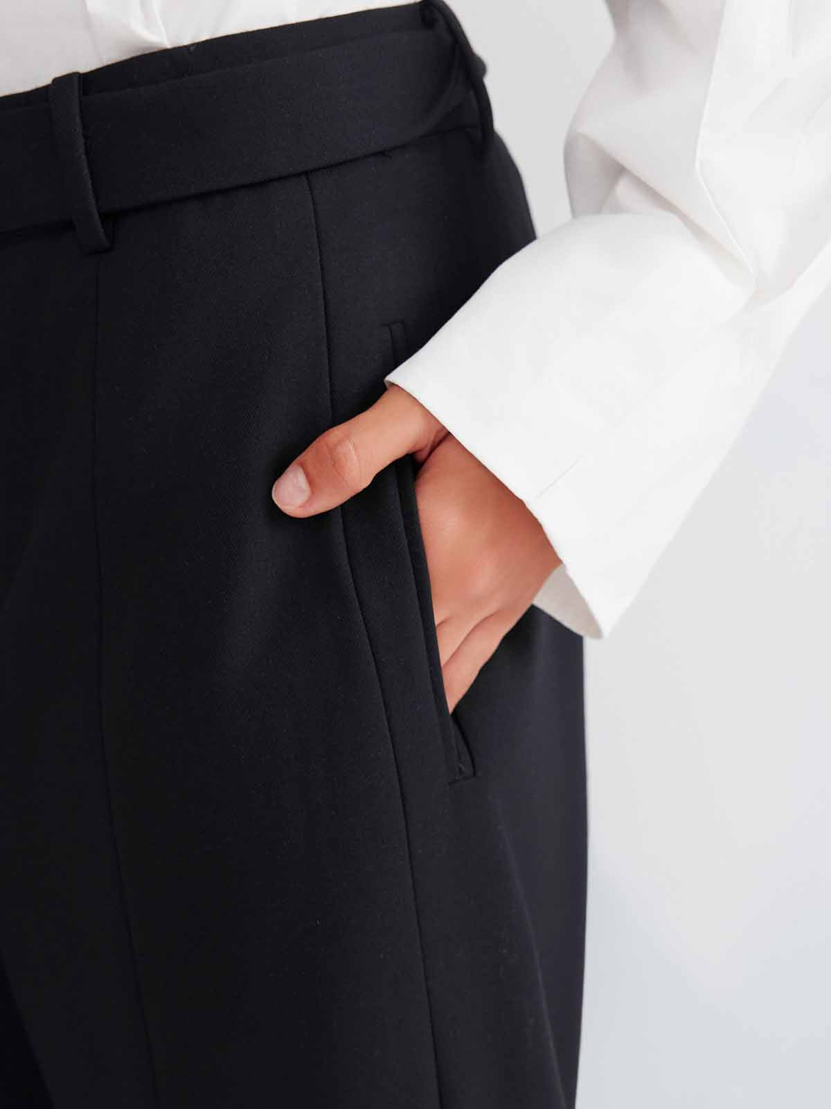 ASOBIO Belted Trousers