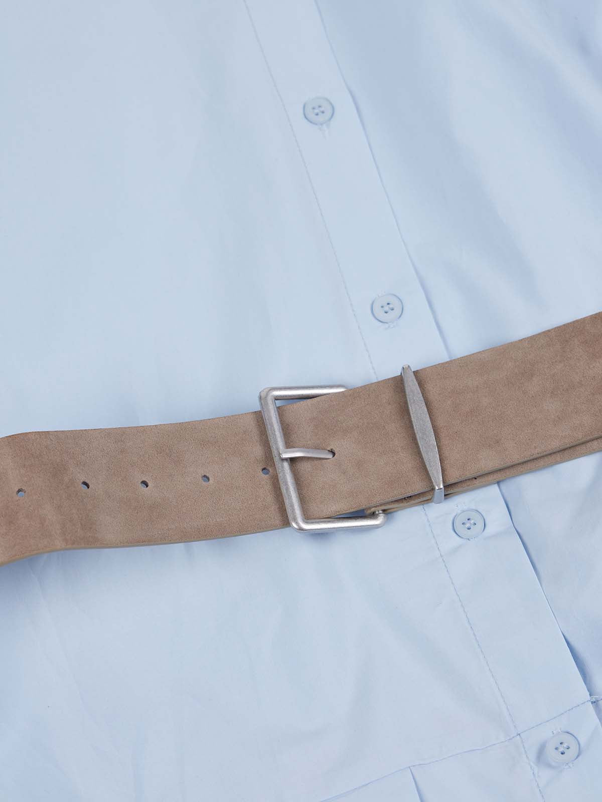 ASOBIO Pleated Mini Dress