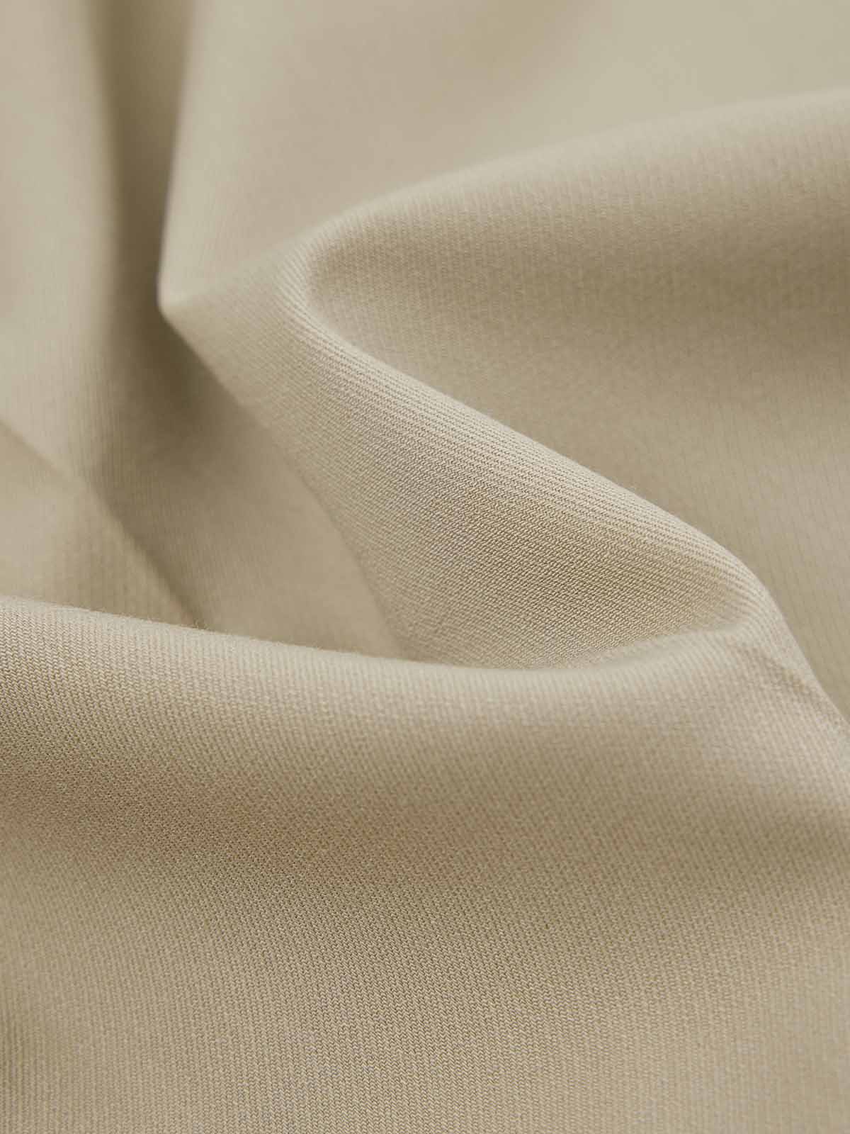 ASOBIO Slim Pleated Full-Length Trousers