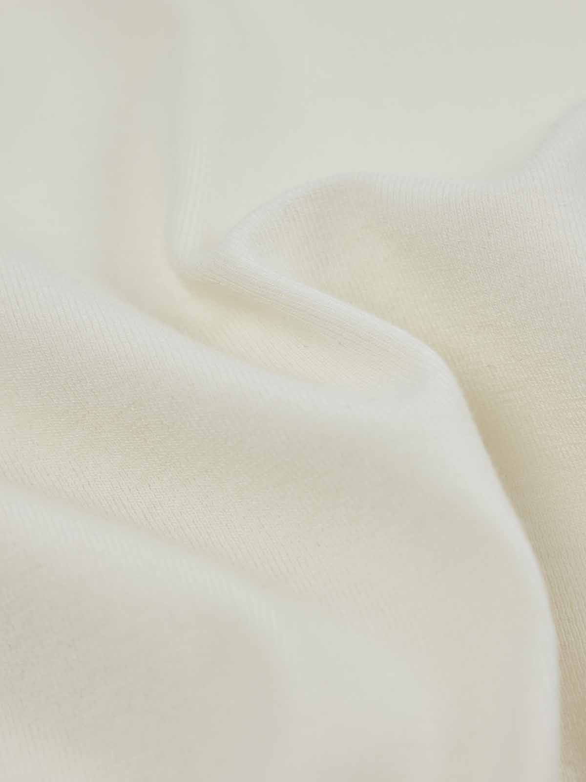 ASOBIO Wool Blend Short-Sleeve Top