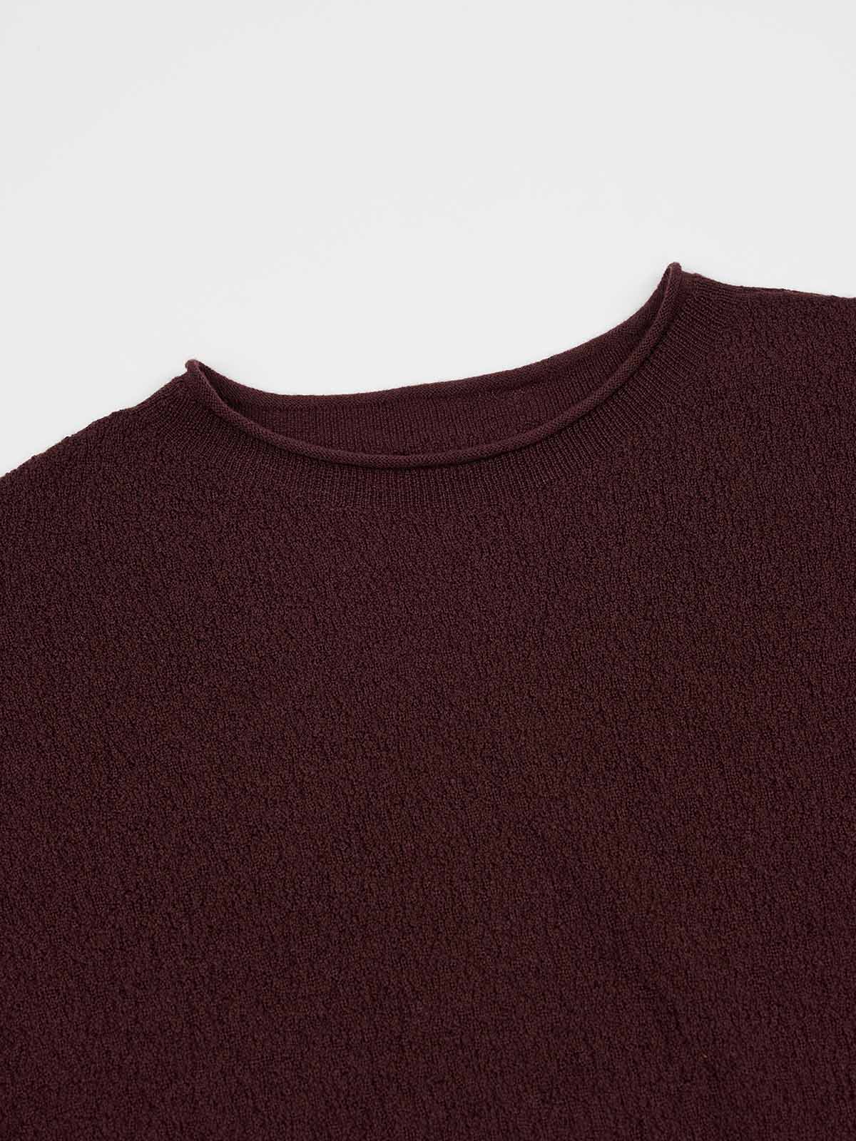 ASOBIO 100% Merino Wool Seamless Sweater
