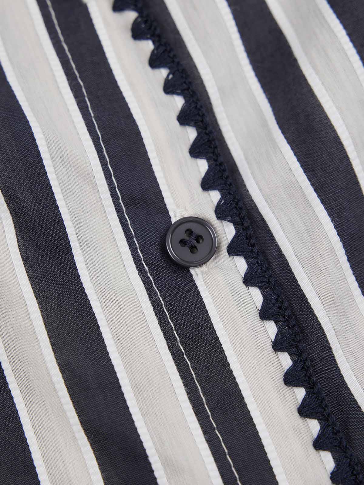 ASOBIO Striped Relaxed Shirt