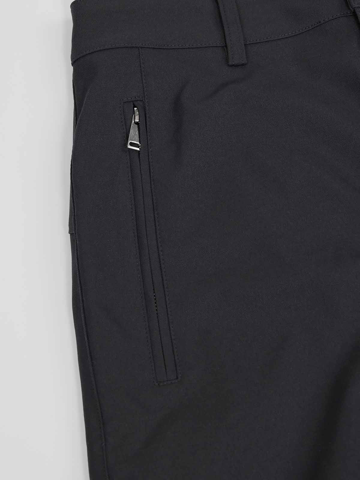 ASOBIO Pleated-Knee Utility Pants