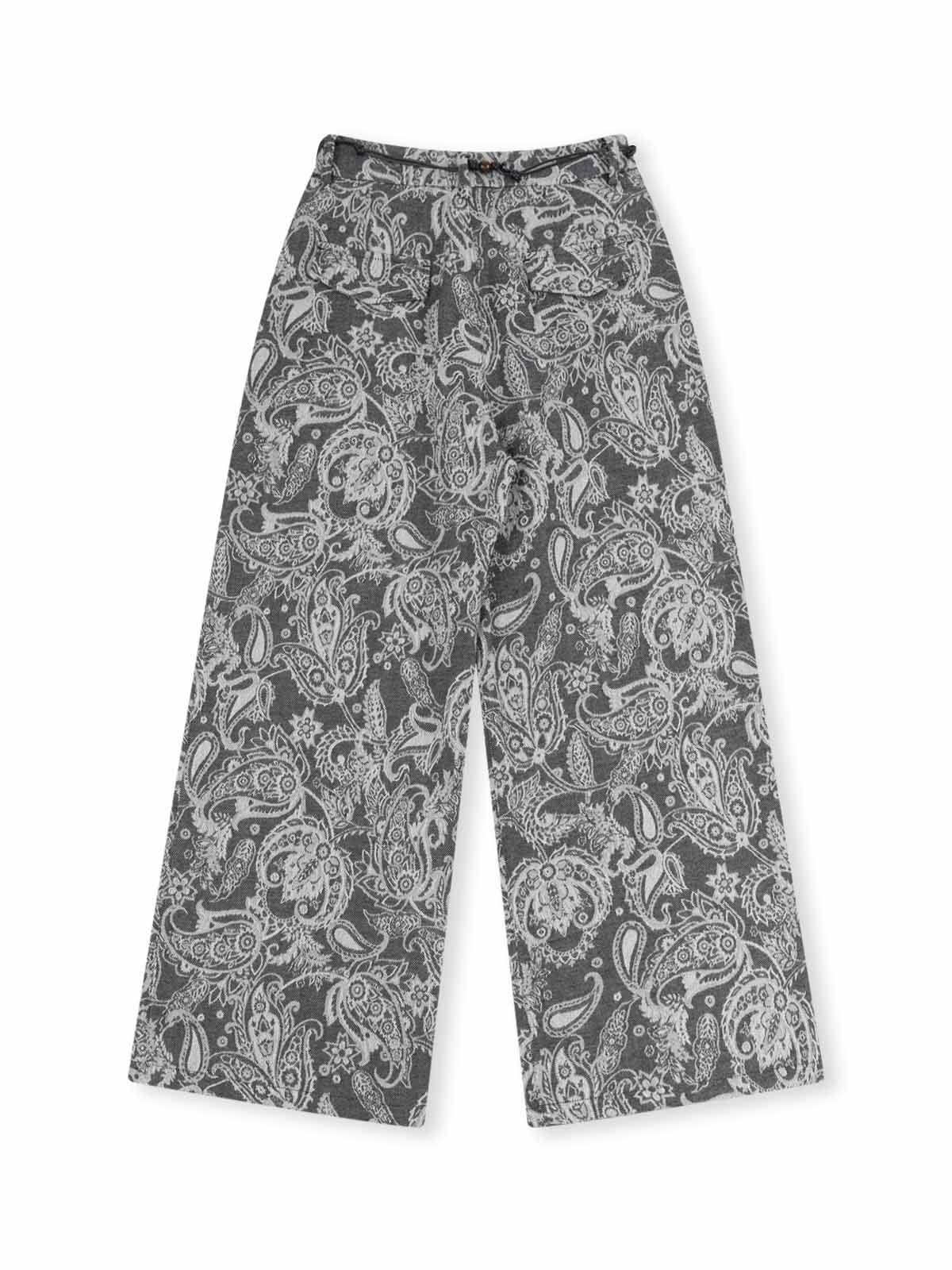 ASOBIO Paisley Print Pants