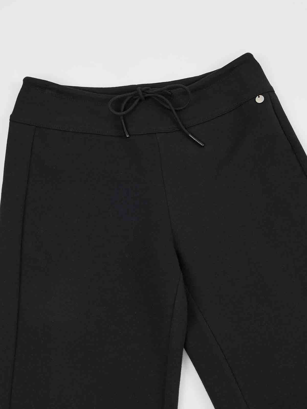 ASOBIO Wide-Leg Pull-On Sweatpants