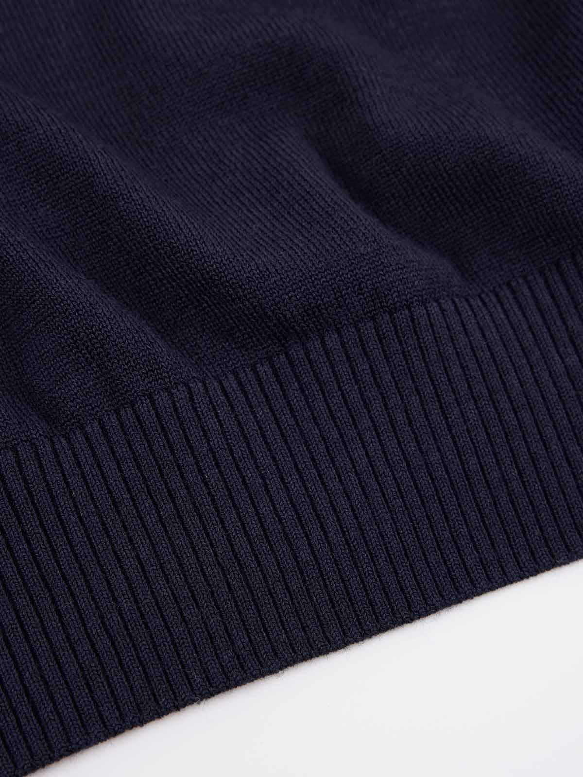 ASOBIO Wool Blend Ruffled Pullover Sweater