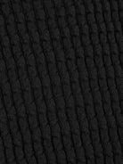 ASOBIO 100% Wool Textured Mockneck Top