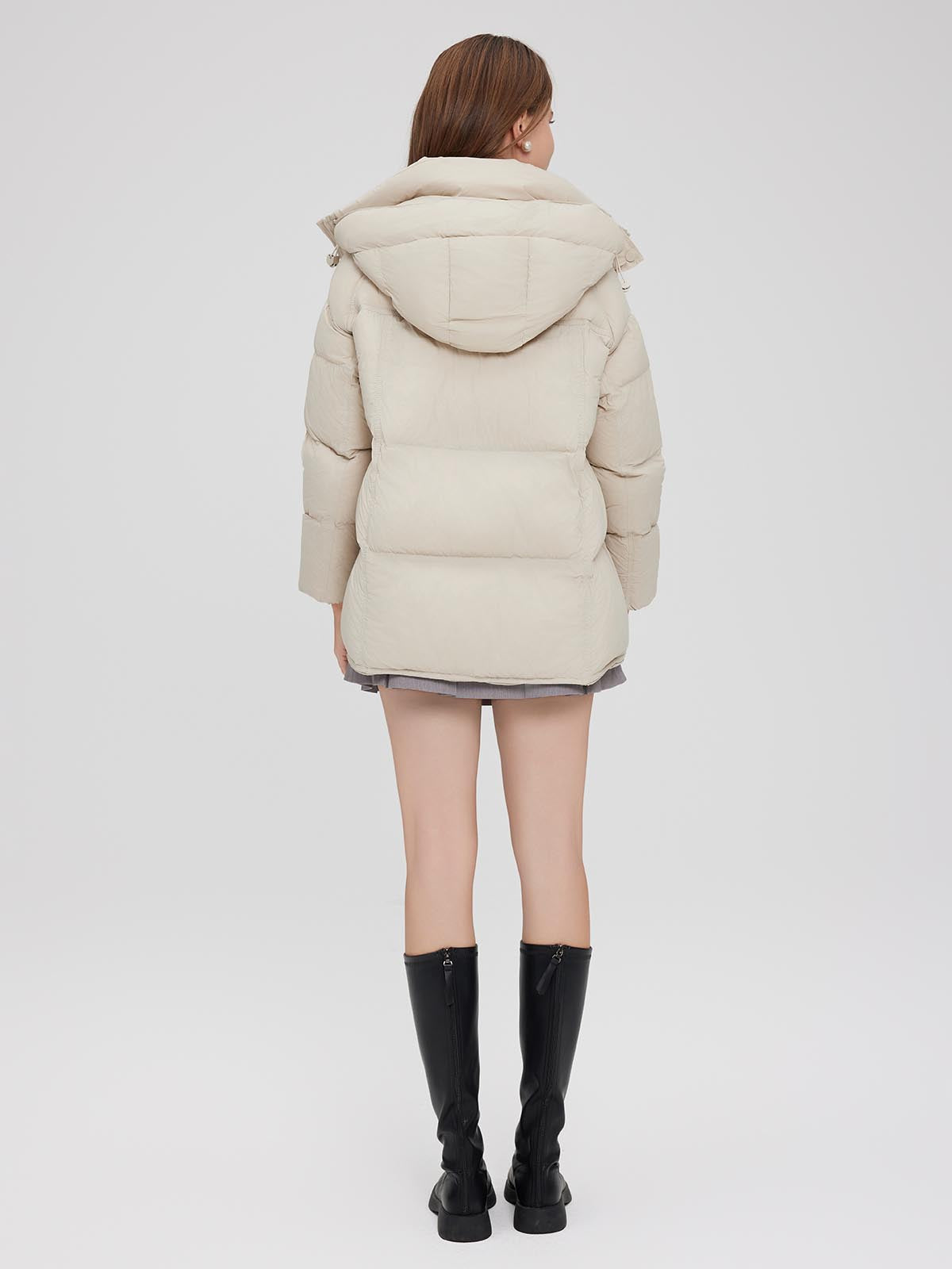 ASOBIO Hooded Down Jacket