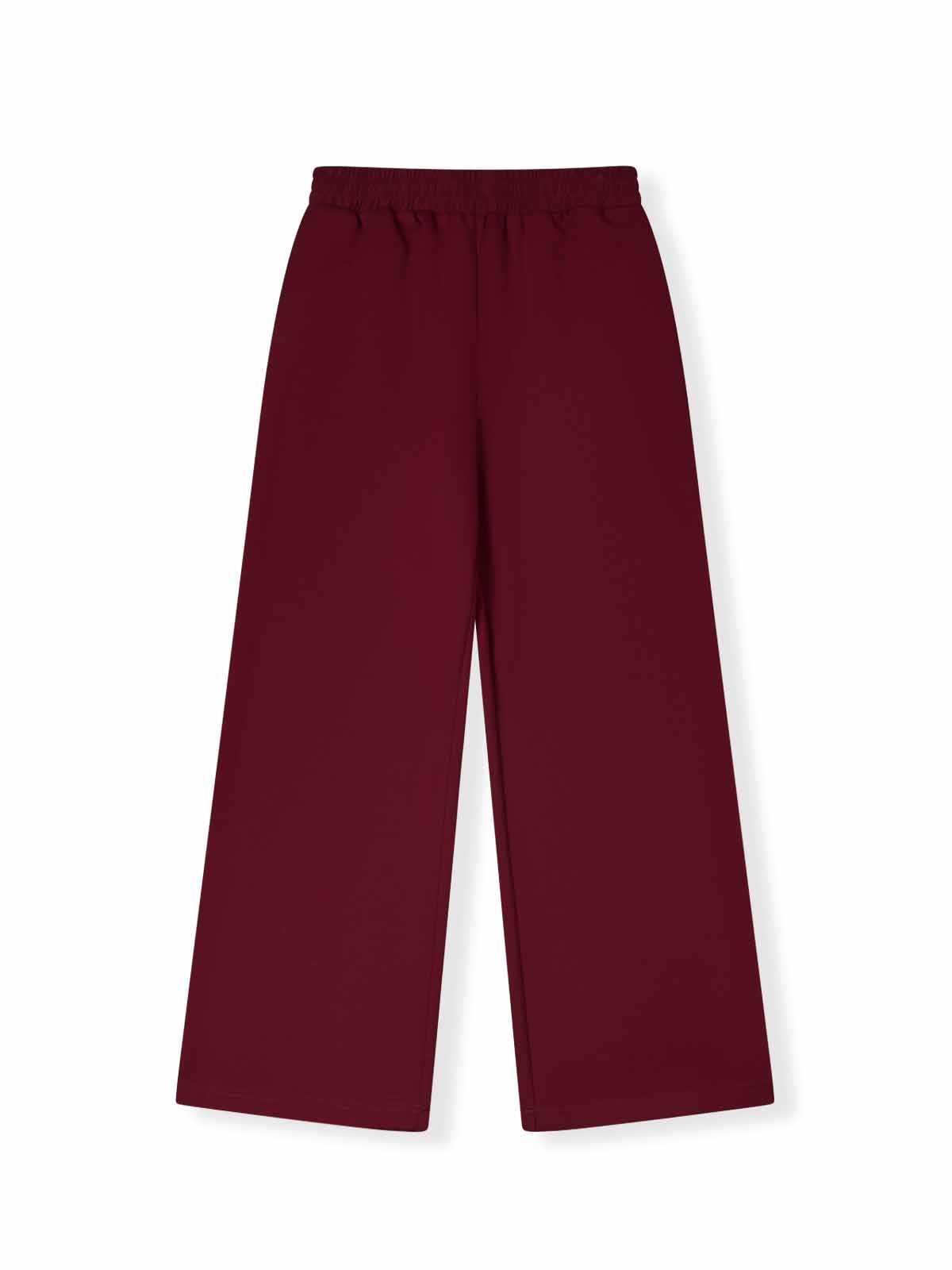 ASOBIO Mid-Rise Wide-Leg Cozy Sweatpants