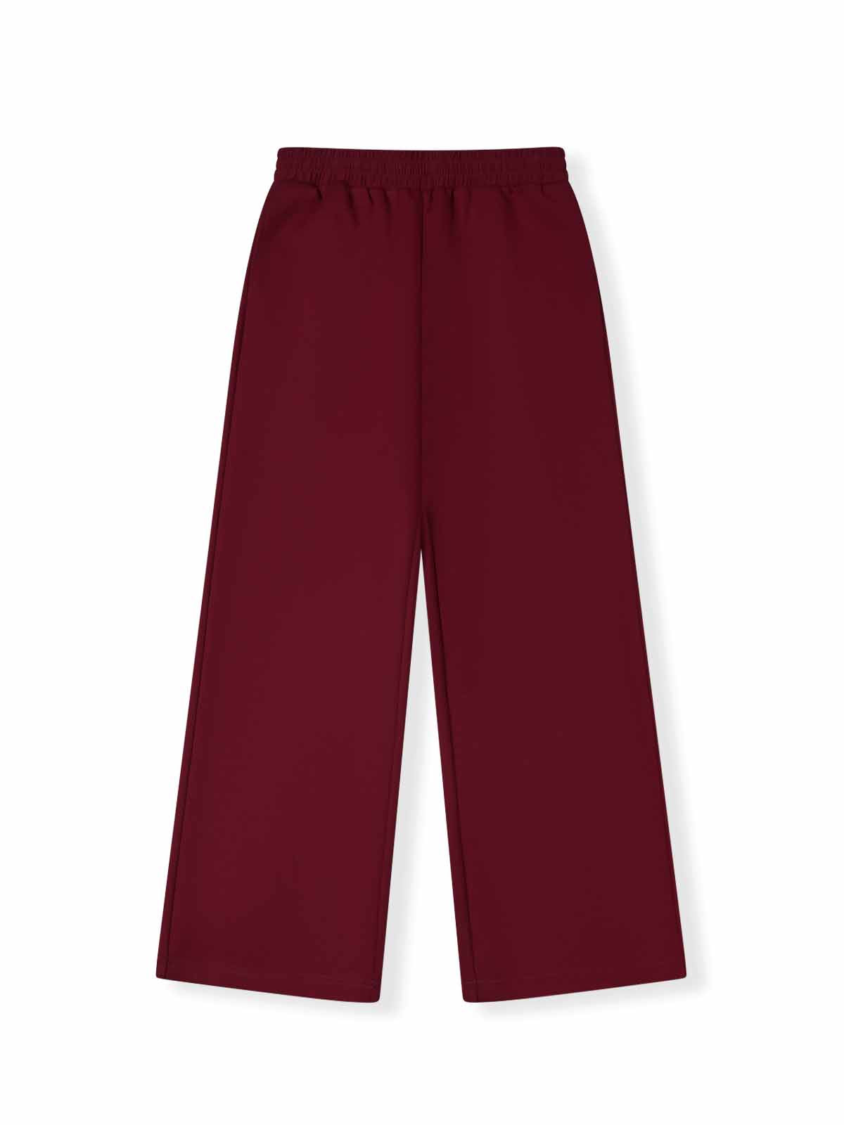 ASOBIO Mid-Rise Wide-Leg Cozy Sweatpants